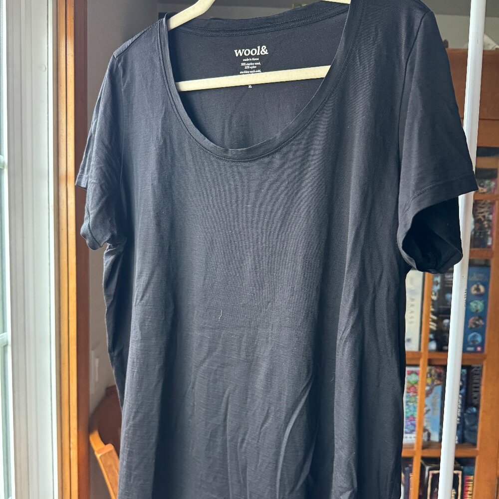 Wool& Stella scoop neck tee